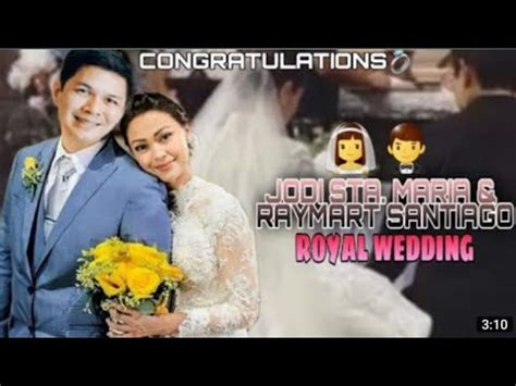 JODI SANTA MARIA & RAYMART SANTIAGO'S WEDDING.